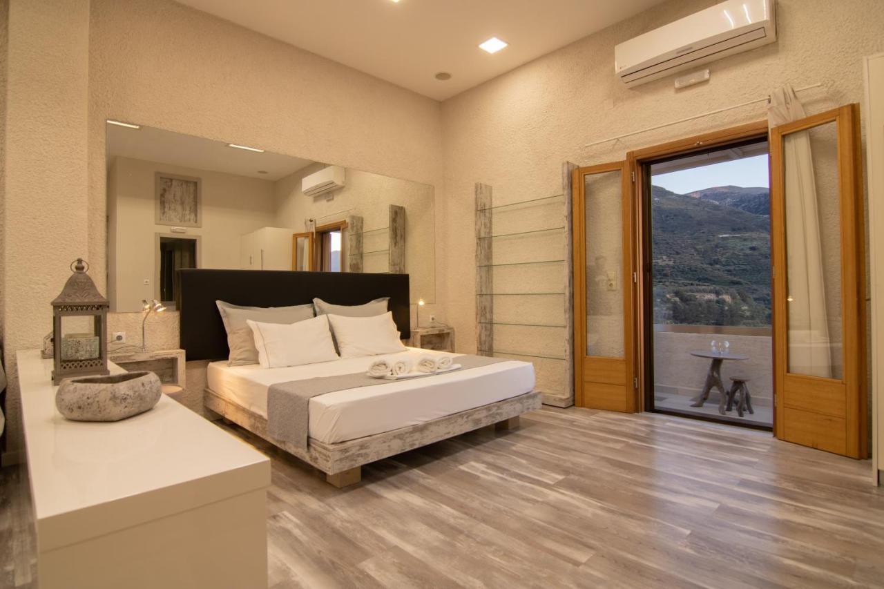 The Mountain House - Authentic Cretan Hideaway - Breathtaking And Nature Views Tourlotí المظهر الخارجي الصورة